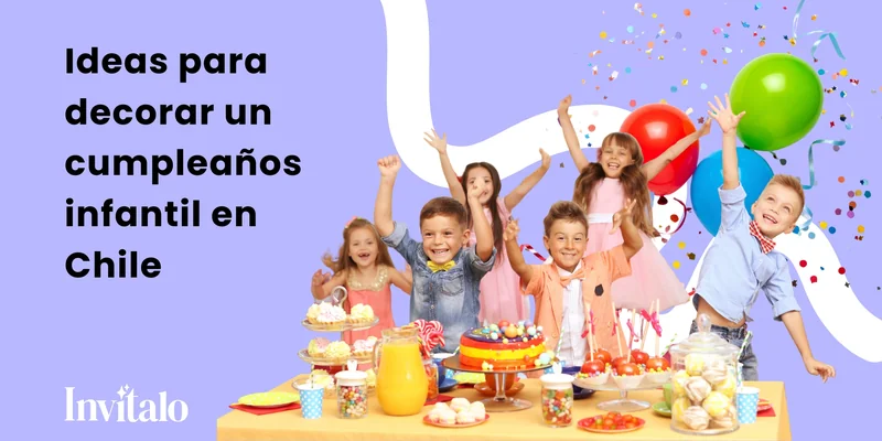 niños celebrando su cumpleaños junto a una mesa, las mejores celebraciones están en invítalo