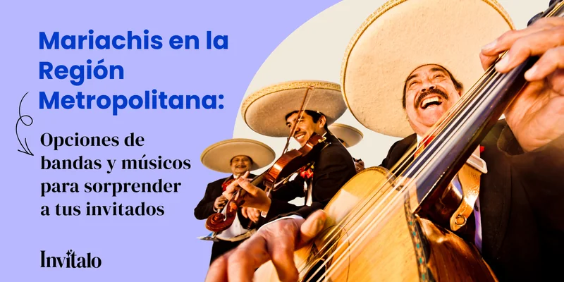 Mariachis tocando en vivo en la Región Metropolitana para eventos y celebraciones con música mexicana tradicional