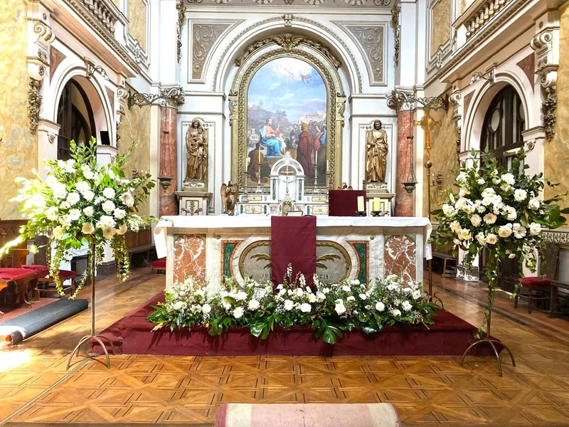 Decoración altar 
