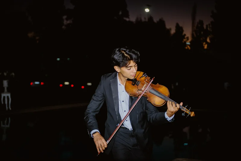 Show de violín para matrimonios | Premium