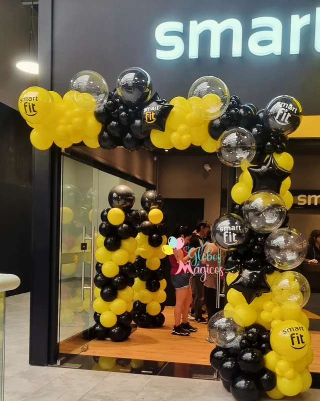 Decoraciones eventos corporativos con globos