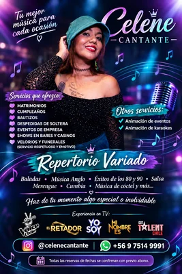 Celene Painemal — Música en Vivo en Región de Los Lagos — Imagen 1