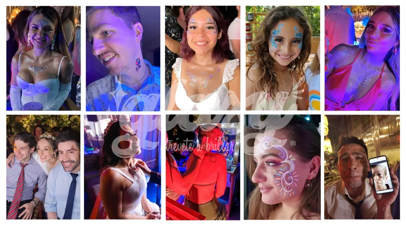 Servicio de Glitter&Flúor Bar Eventos
