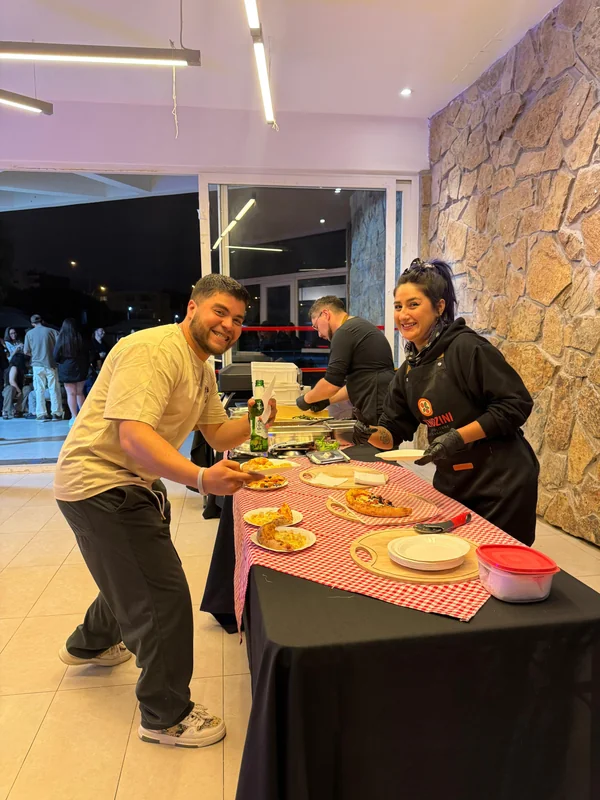 Pizzas en vivo 