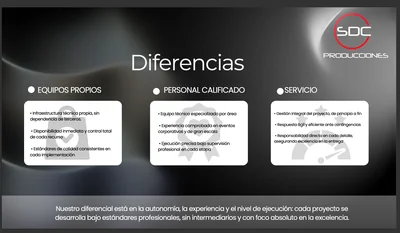 SDC PRODUCCIONES SPA — Imagen 1