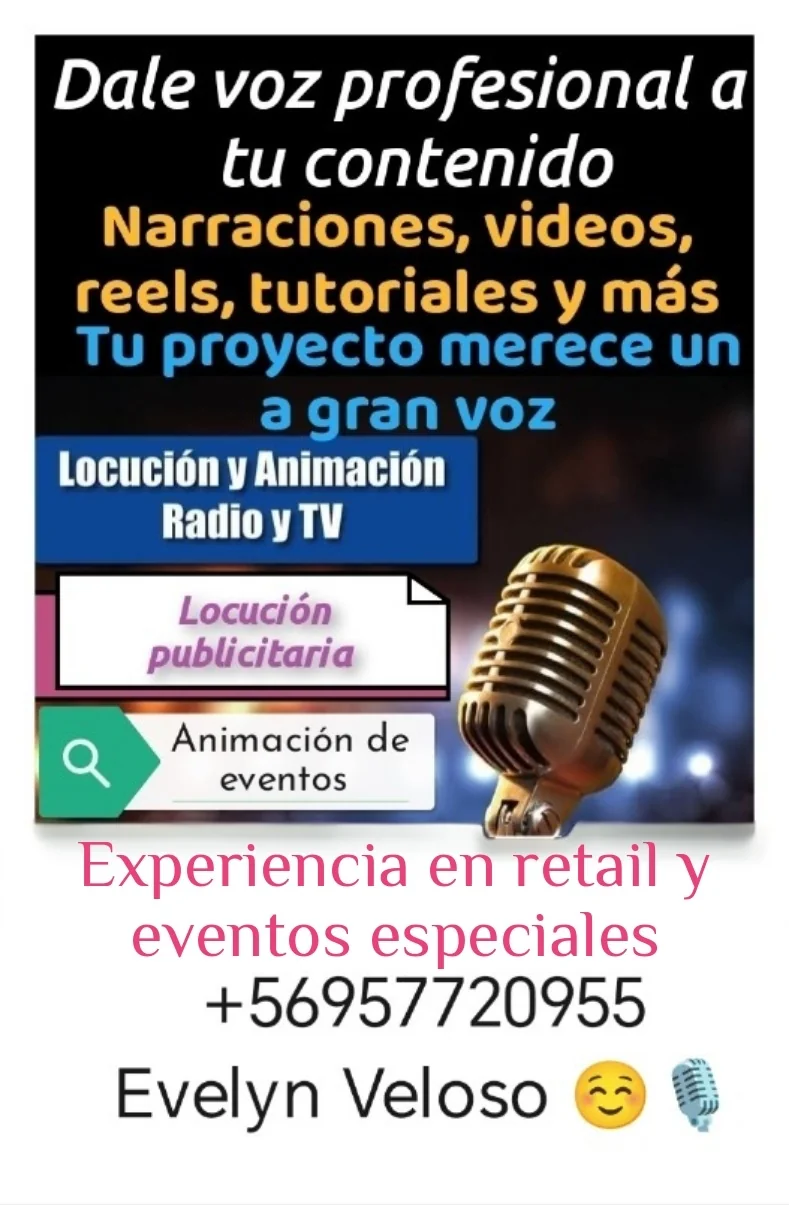  Locución y animación femenina 