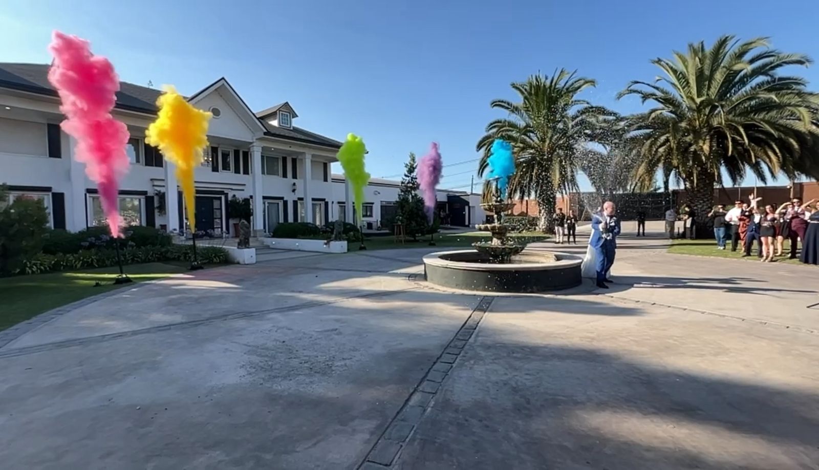 CAÑONES POLVOS DE COLORES