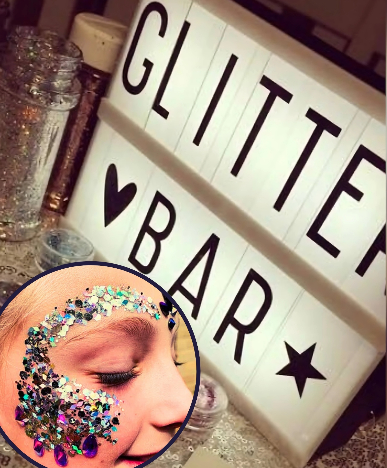 GLITTER BAR