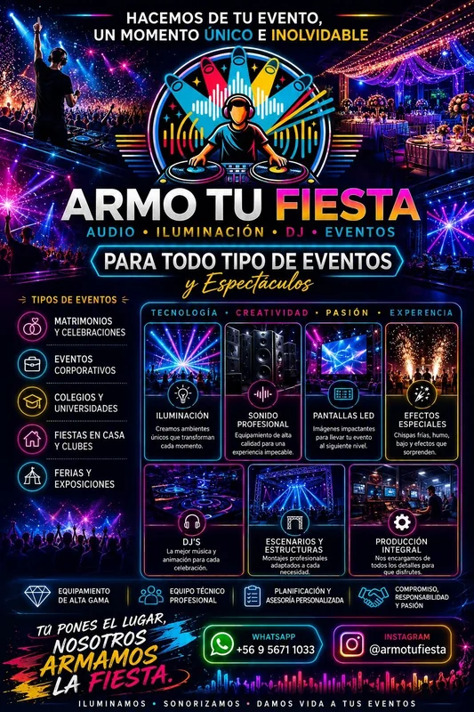 Audio - Dj - Iluminación