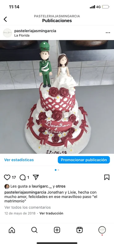 Pastelería Jasmin Garcia