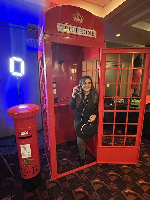 Cabina teléfonica tipo Londres 