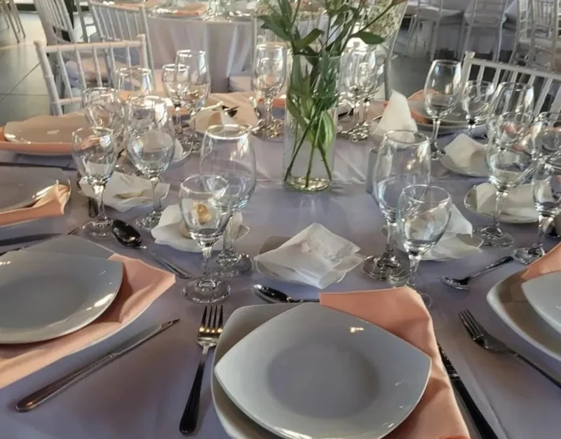 Eventos premium arriendo de vajilla Baccelliere