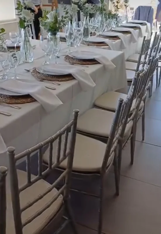 Eventos premium arriendo de vajilla Baccelliere