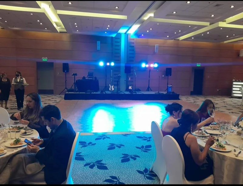 DJ, audio, iluminacion, animación