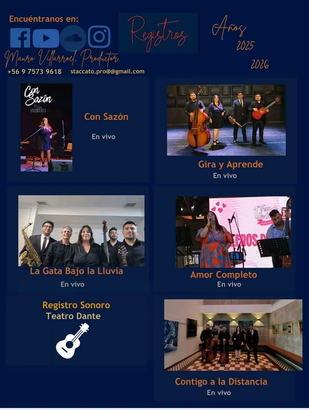 Clau Valenzuela Jazz Fusión & Soul & Folck - Artista Local