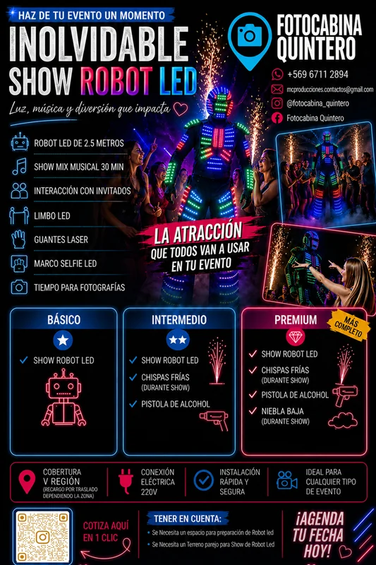 Show Robot Led