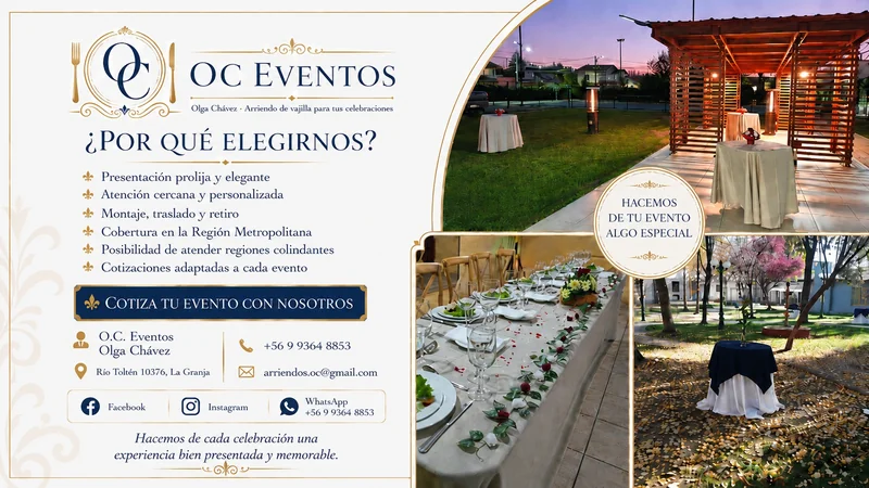 Arriendos y Eventos Olga Chávez