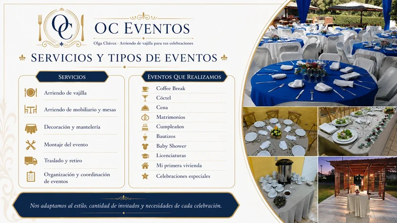Arriendos y Eventos Olga Chávez