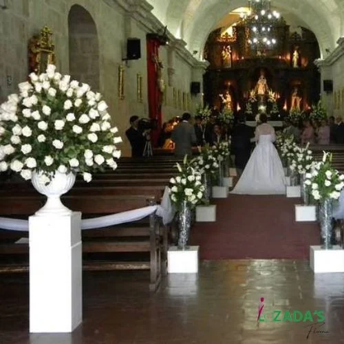 Decoración de Iglesias para Boda Premium