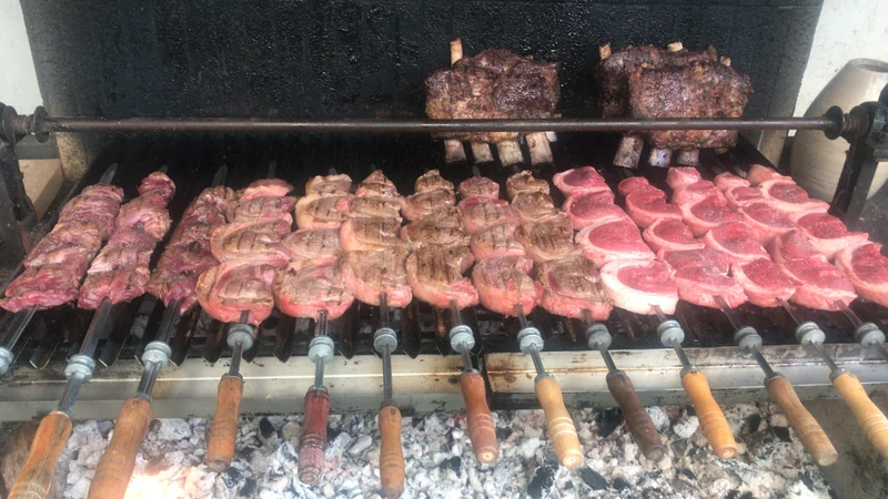 Asados estilo brasileño