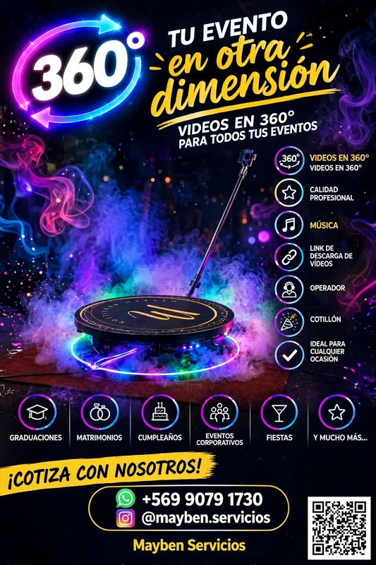 Cámara plataforma 360