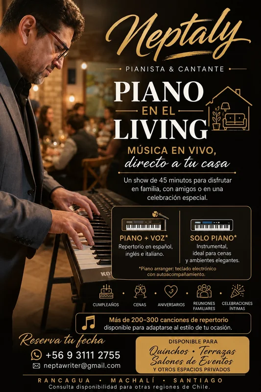 "Piano en el Living"