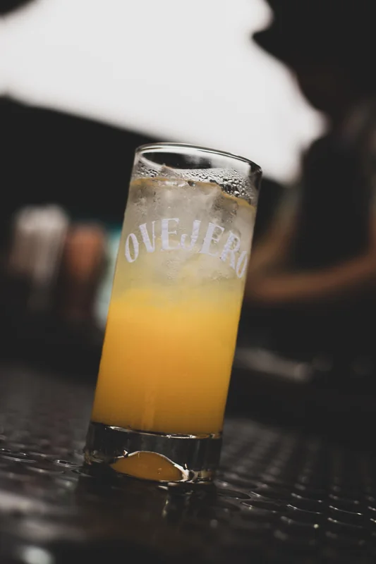 Ovejero drinks