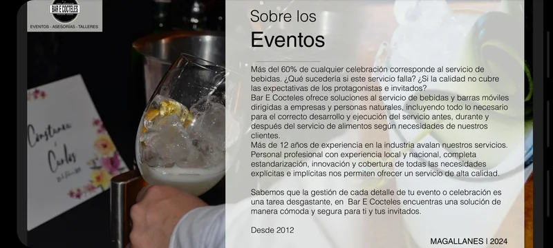 Bar E Cocteles