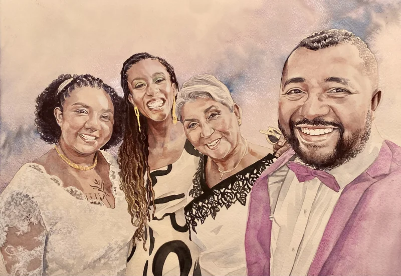 Retrato en vivo 
