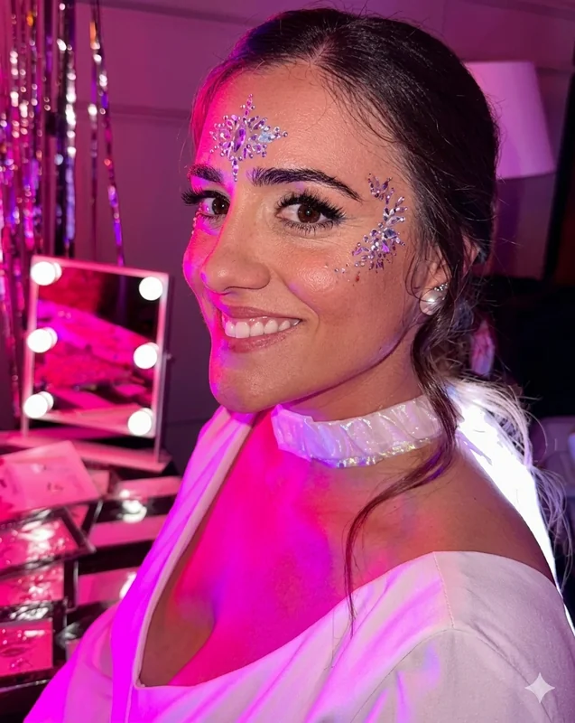 Glowing Glitter Bar