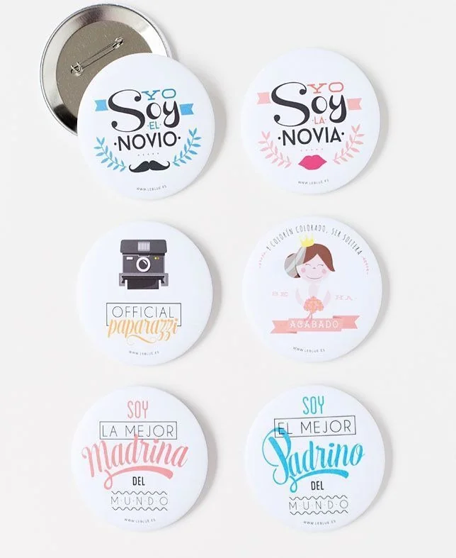 chapas alfiler