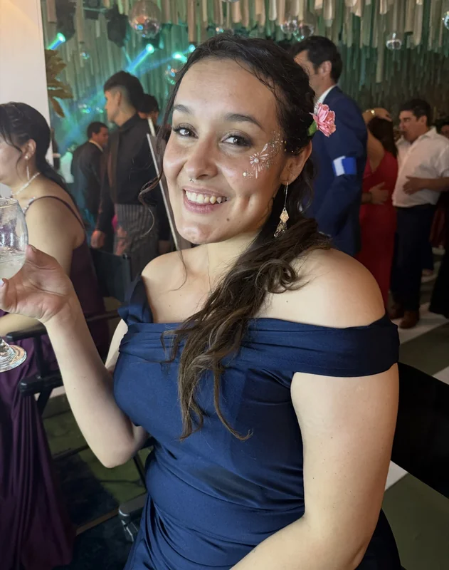 Maquillaje fluor y glitter bar