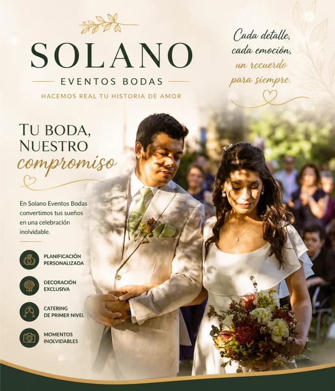 Solano/Eventos /Bodas wedding Planner