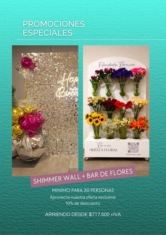 Cabinas Lux y Huella Floral