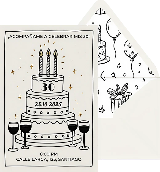 Torta dibujada preview