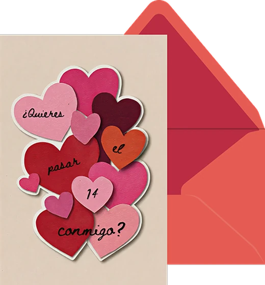 Corazones de papel preview