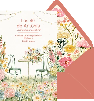Fiesta en el jardín preview