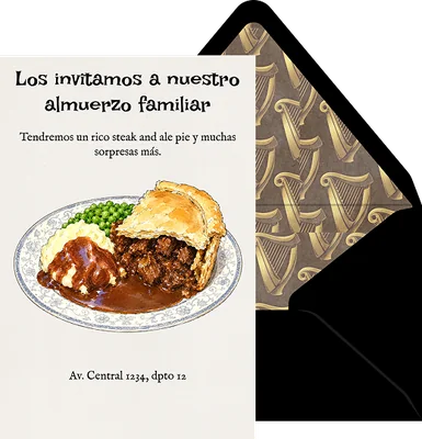 Cena de pie de carne preview