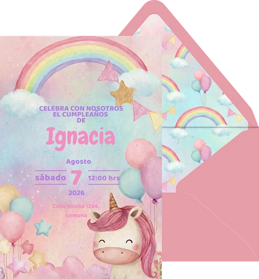 Fiesta unicornio preview