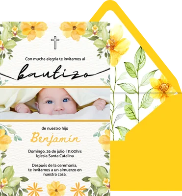 Flores amarillas preview