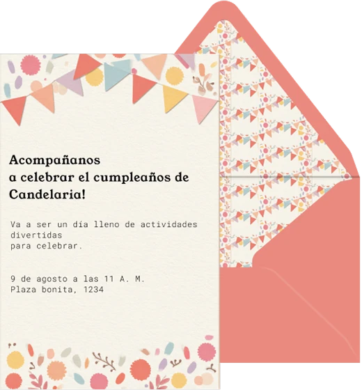 Infantil banderines preview