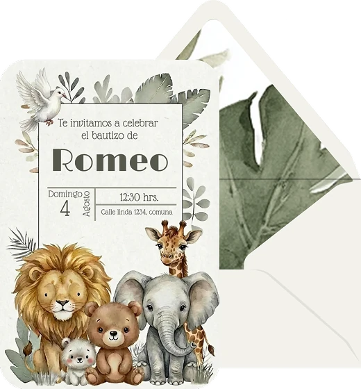 Bautizo Animalitos preview