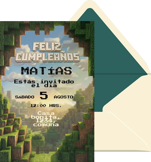 Cumpleaños pixeles preview