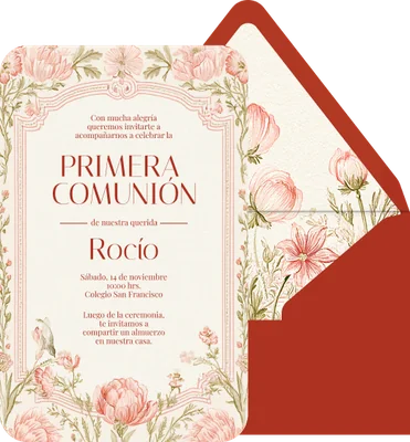 Comunión floral preview